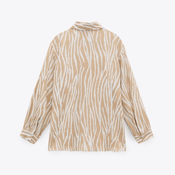 Zara Animal print shirt - Picture 5 of 5